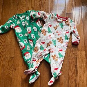 Oh Green and Red Baby Onesie